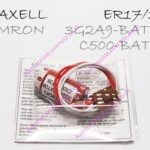 PLC Battery Maxell ER17/33 3.6V for Omrom : 3G2A9-BAT08/C500-BAT08