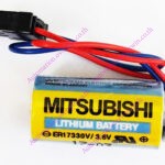 ถ่าน PLC Mitsubishi A6BAT ER17330V / 3.6V Lithium PLC Industrial Battery with Plug