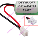 ถ่าน PLC Battery Omron : CJ1W-BAT01 (Sanyo : CR14250SE With plug)