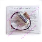 PLC Battery Sanyo : CR14250SE 1/2AA 3V With Brown plug