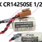 PLC Battery FDK : CR14250SE 1/2AA 3V With Brown plug