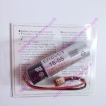 TOSHIBA ER6VCT / 3.6V PLC Lithium Battery พร้อมสายและขั้วต่อ (ขั้วสีน้ำตาล)