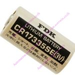 แบตเตอรี่ FDK CR17335SE Lithium Battery 3V 1800mAh (2/3 AA size)