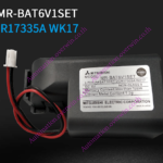 Mitsubishi MR-J4 PLC battery MR-BAT6V1SET : 2CR17335A WK17 6V