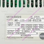 MR-J2S-10B-RS238 AC SERVO DRIVE MITSUBISHI 100W 0.9A 200-230V
